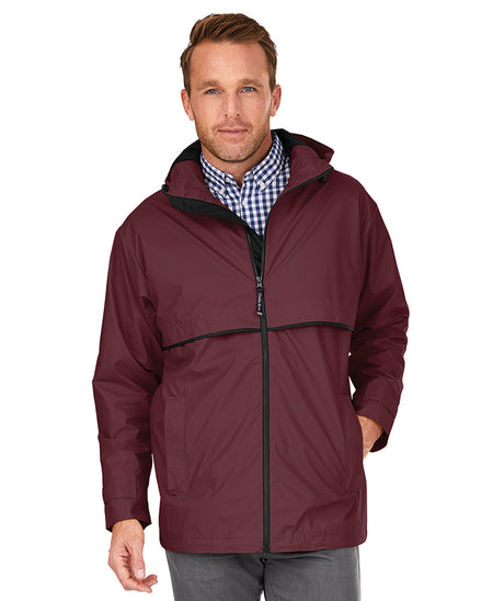 Charles River Men's New Englander Rain Jacket Charles River
