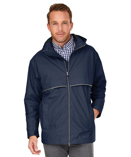 Charles River Men's New Englander Rain Jacket Charles River