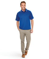 Charles River Men's Classic Solid Wicking Polo Charles River