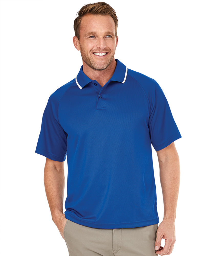 Charles River Men's Classic Solid Wicking Polo Charles River