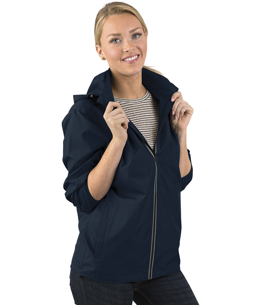 Charles River Men's Pack-N-Go Full Zip Reflective Jacket Charles River