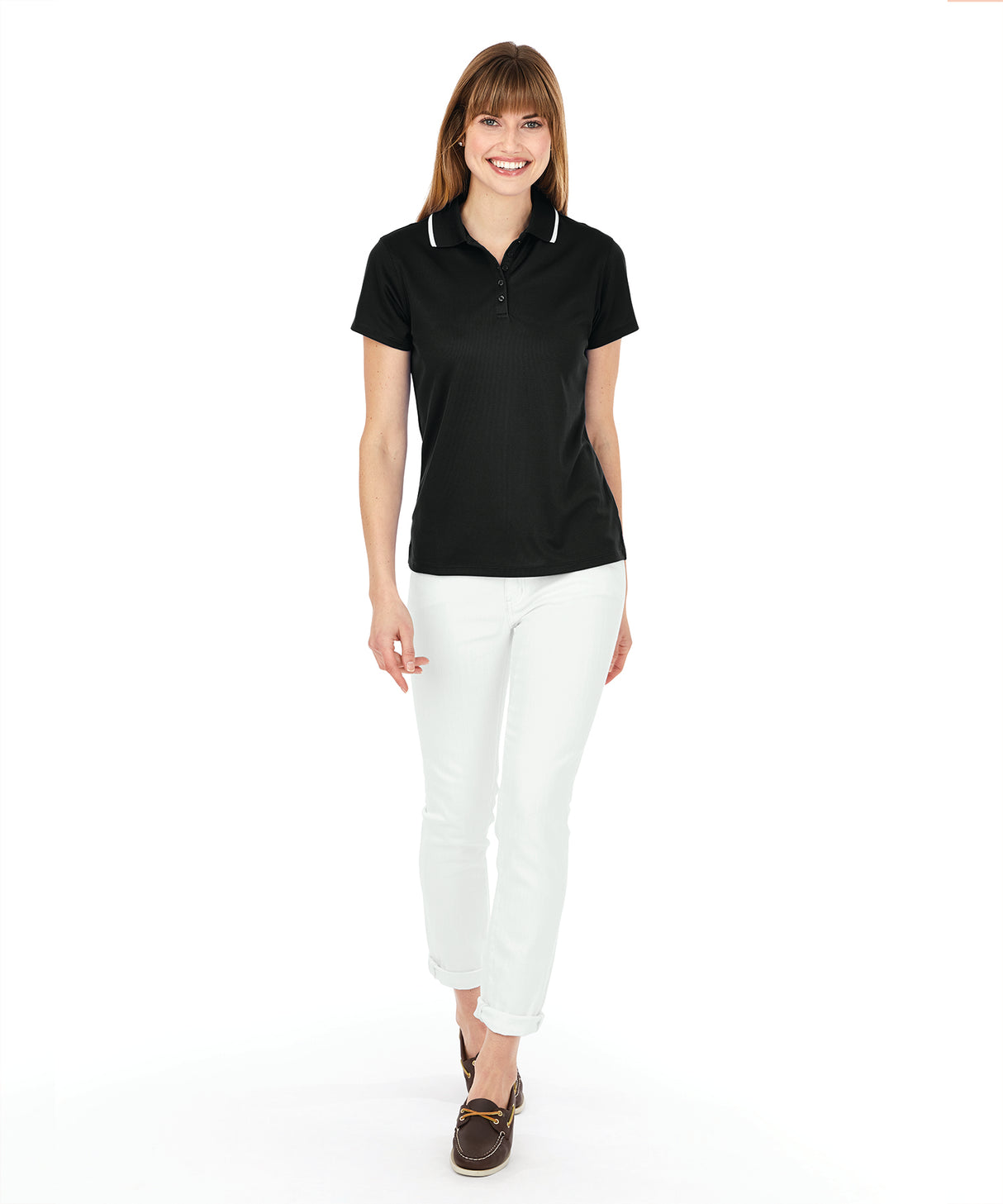 Charles River Women's Classic Solid Wicking Polo Charles River