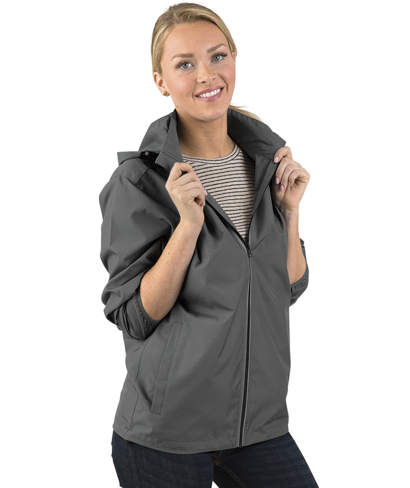 Charles River Men's Pack-N-Go Full Zip Reflective Jacket Charles River