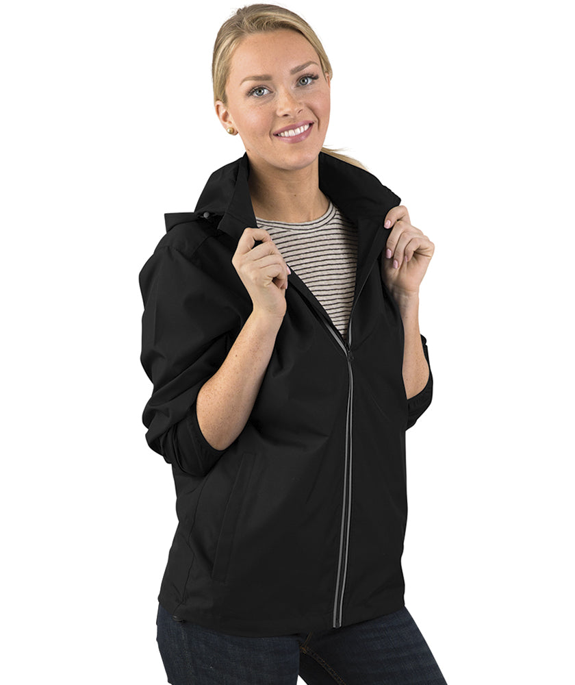 Charles River Men's Pack-N-Go Full Zip Reflective Jacket Charles River