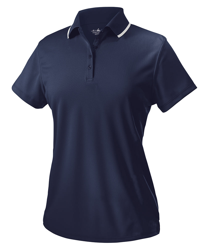 Charles River Women's Classic Solid Wicking Polo Charles River