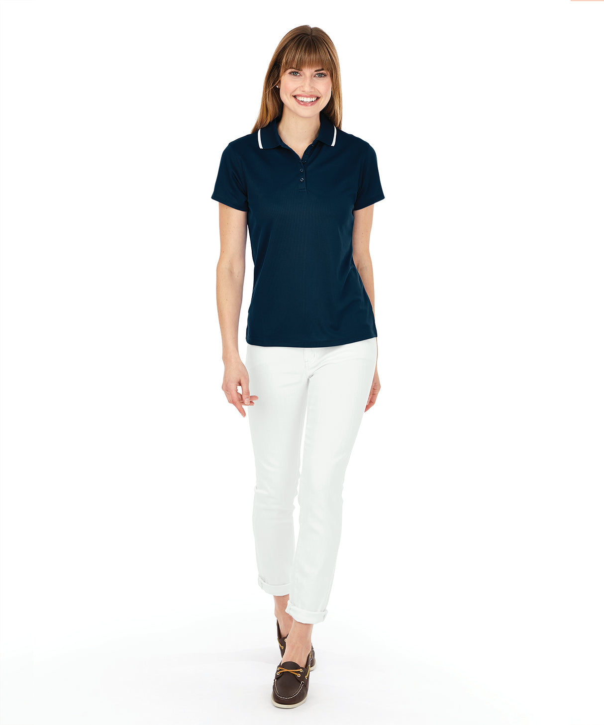 Charles River Women's Classic Solid Wicking Polo Charles River
