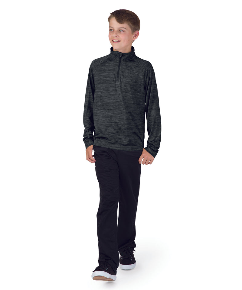 Charles River Youth Space Dye Performance Pullover