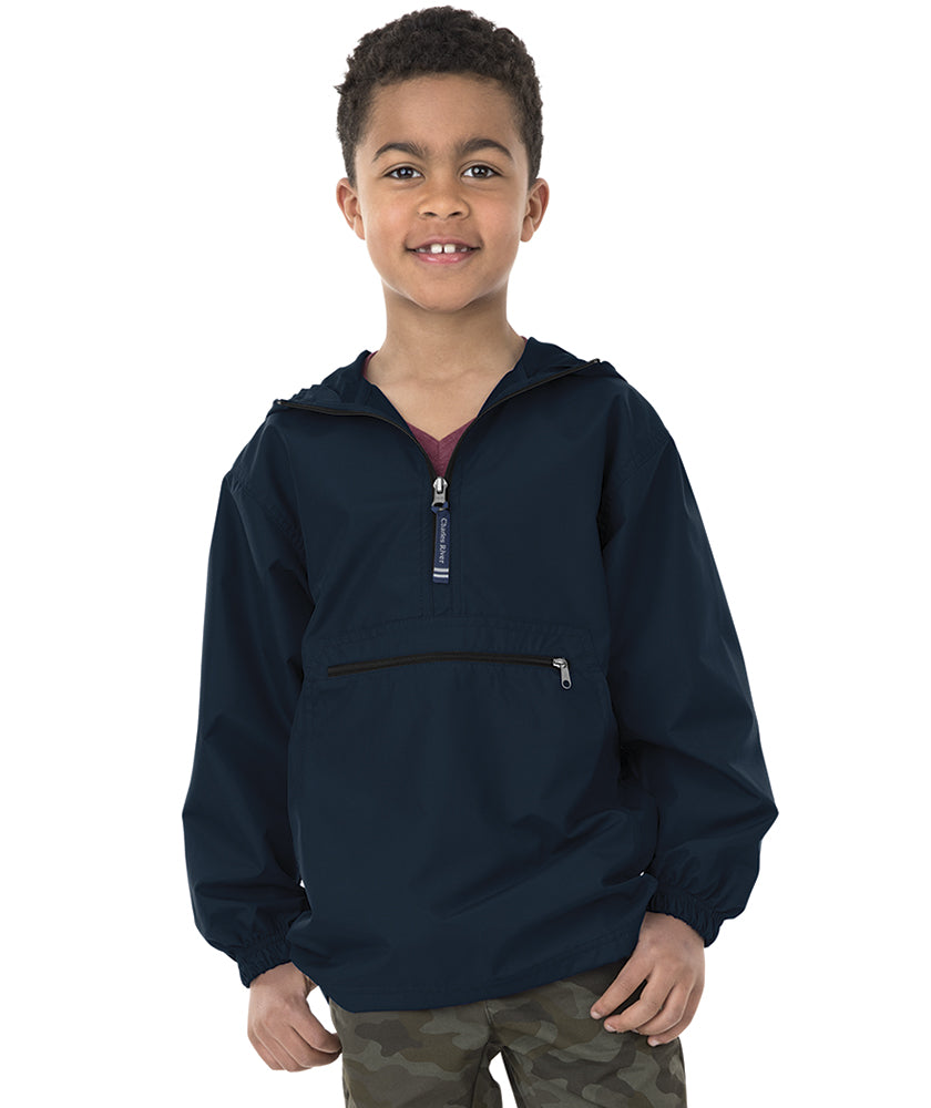 Charles River Youth Pack-N-Go Pullover Charles River