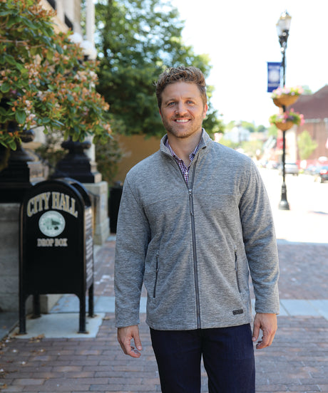 Charles River Men's Boundary Fleece Jacket Charles River