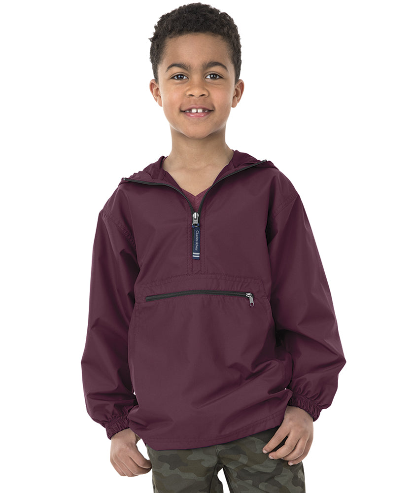 Charles River Youth Pack-N-Go Pullover Charles River