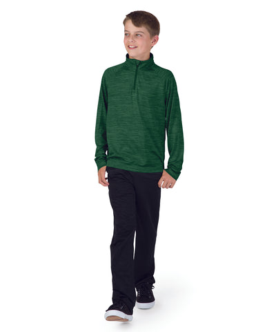 Charles River Youth Space Dye Performance Pullover