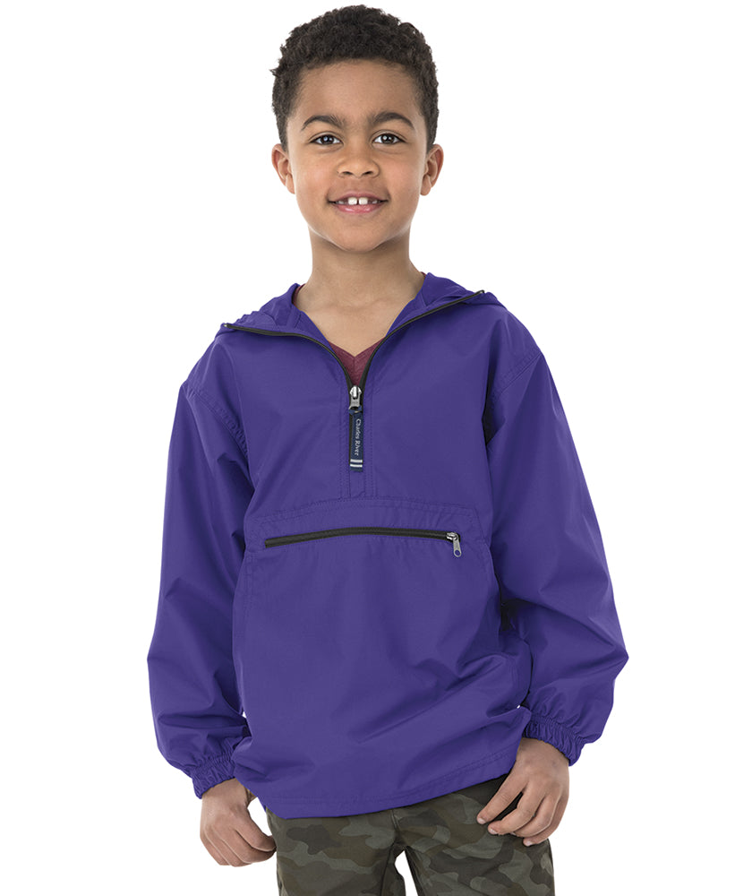 Charles River Youth Pack-N-Go Pullover Charles River