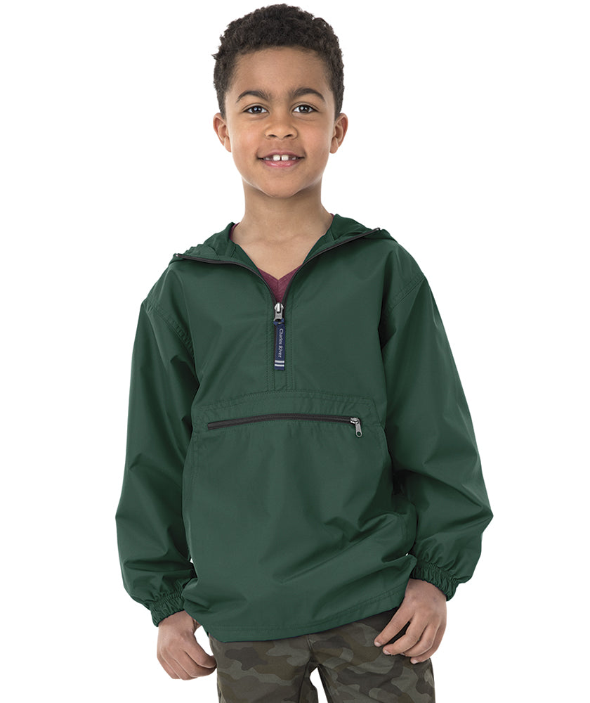 Charles River Youth Pack-N-Go Pullover Charles River