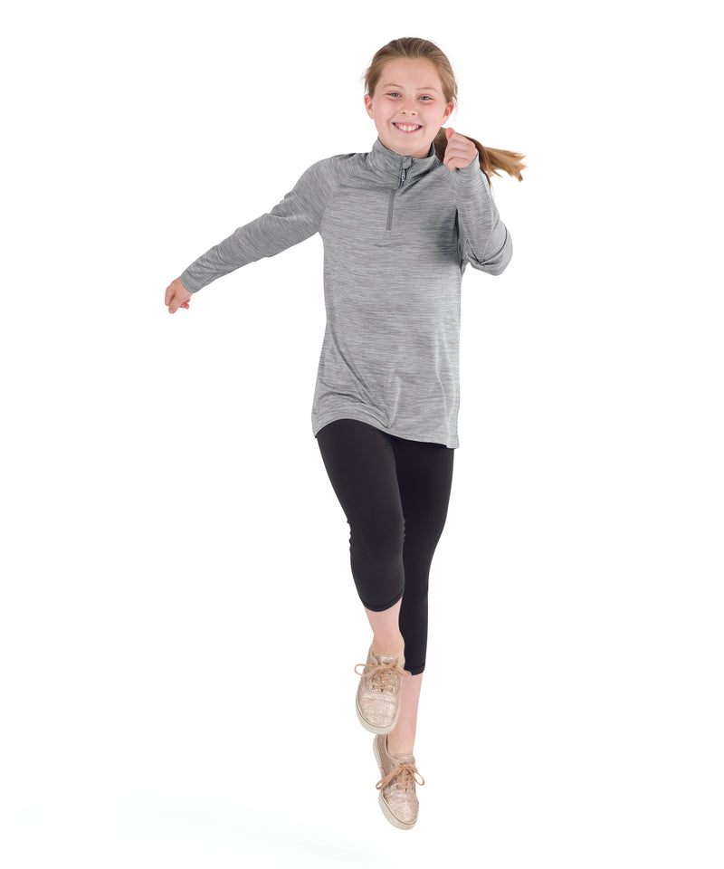 Charles River Youth Space Dye Performance Pullover