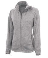 Charles River Women's Heathered Fleece Jacket Charles River