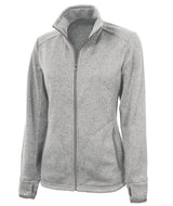 Charles River Women's Heathered Fleece Jacket Charles River
