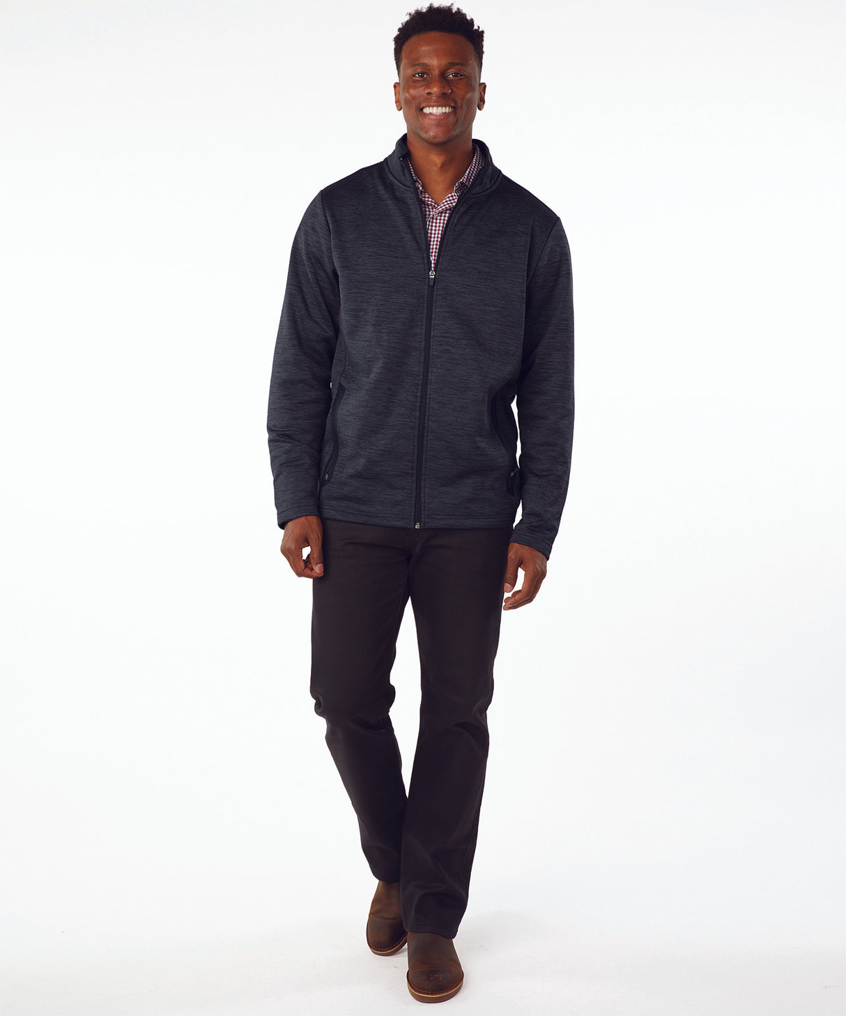 Charles River Men's Brigham Knit Jacket Charles River