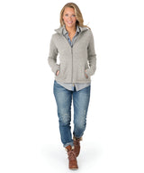 Charles River Women's Heathered Fleece Jacket Charles River