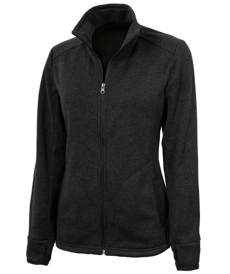Charles River Women's Heathered Fleece Jacket Charles River