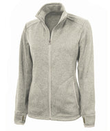 Charles River Women's Heathered Fleece Jacket Charles River