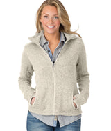 Charles River Women's Heathered Fleece Jacket Charles River