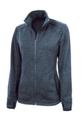 Charles River Women's Heathered Fleece Jacket Charles River