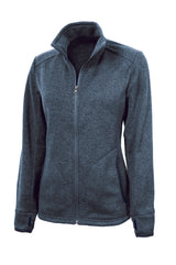 Charles River Women's Heathered Fleece Jacket Charles River