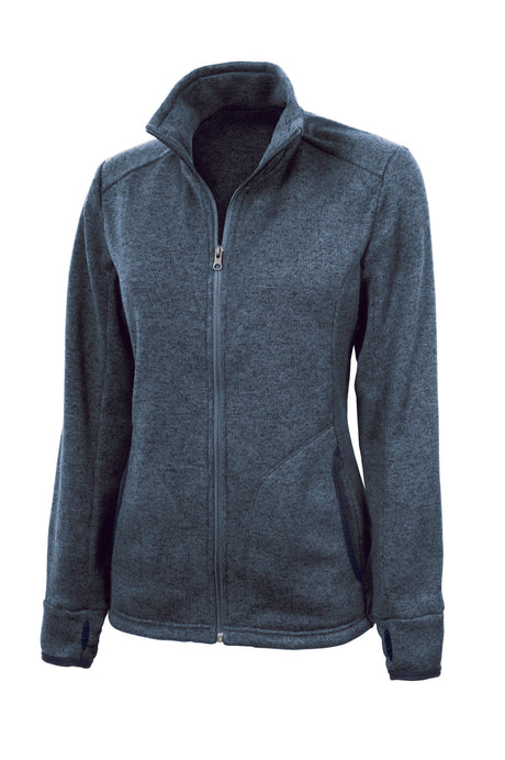 Charles River Women's Heathered Fleece Jacket Charles River