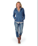 Charles River Women's Heathered Fleece Jacket Charles River