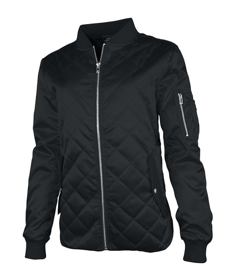 Charles River Women's Quilted Boston Flight Jacket Charles River