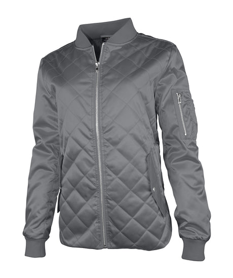 Charles River Women's Quilted Boston Flight Jacket Charles River