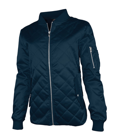 Charles River Women's Quilted Boston Flight Jacket Charles River
