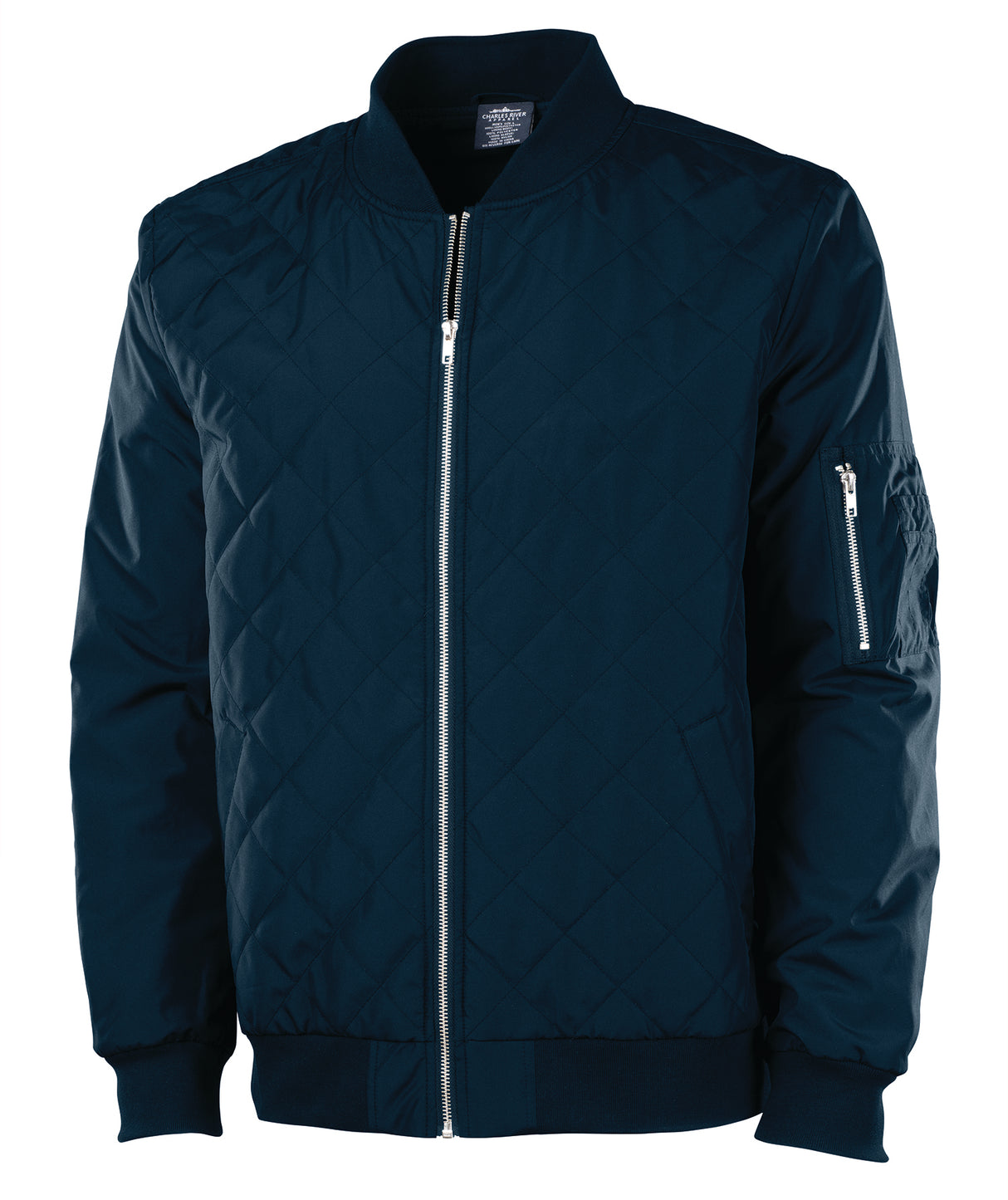Charles River Men's Quilted Boston Flight Jacket Charles River