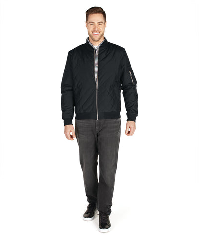 Charles River Men's Quilted Boston Flight Jacket