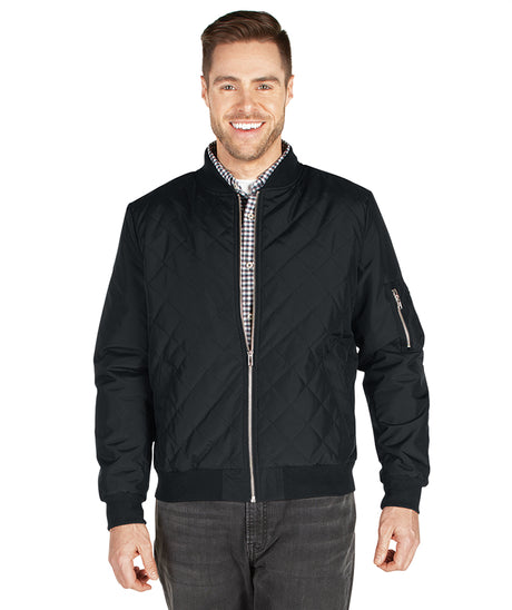 Charles River Men's Quilted Boston Flight Jacket Charles River