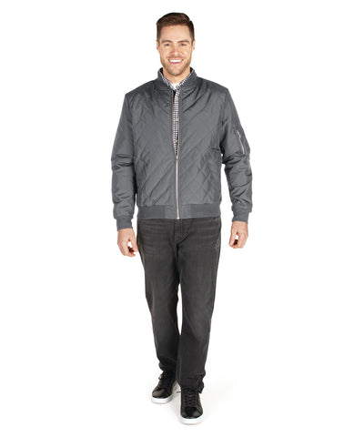 Charles River Men's Quilted Boston Flight Jacket
