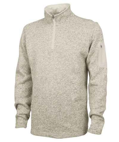 Charles River Men's Heathered Fleece Pullover
