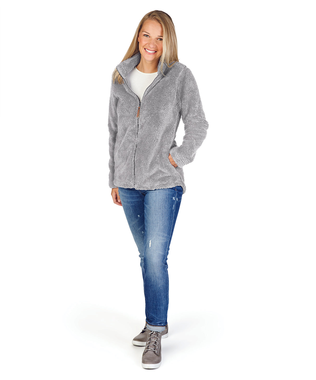 Charles River Women's Newport Fleece Full Zip Jacket Charles River