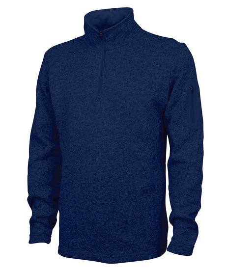 Charles River Men's Heathered Fleece Pullover Charles River