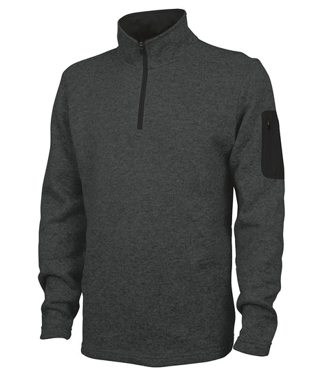 Charles River Men's Heathered Fleece Pullover Charles River