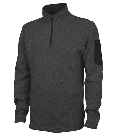 Charles River Men's Heathered Fleece Pullover