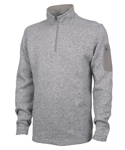Charles River Men's Heathered Fleece Pullover