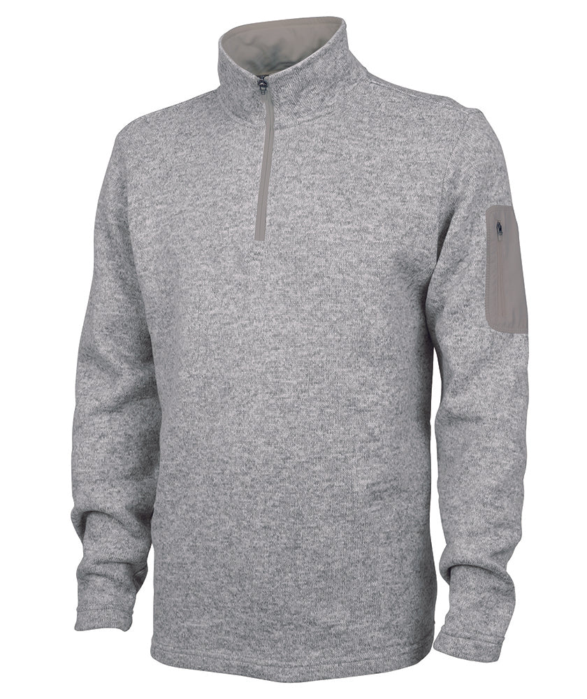 Charles River Men's Heathered Fleece Pullover Charles River