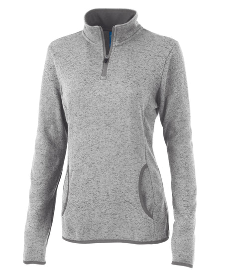 Charles River Women's Heathered Fleece Pullover Charles River