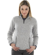 Charles River Women's Heathered Fleece Pullover Charles River