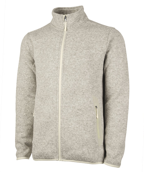 Charles River Men's Heathered Fleece Jacket Charles River
