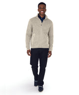Charles River Men's Heathered Fleece Jacket Charles River