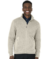 Charles River Men's Heathered Fleece Jacket Charles River