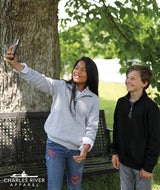 Charles River Youth Crosswind Quarter Zip Sweatshirt Charles River
