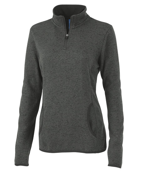 Charles River Women's Heathered Fleece Pullover Charles River
